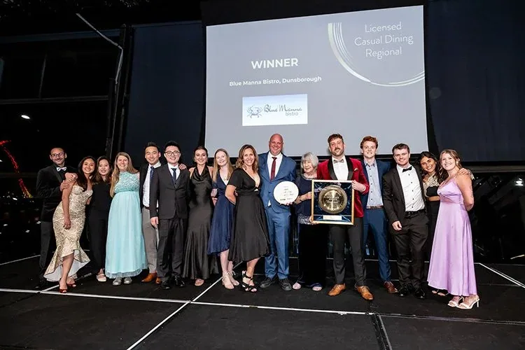 Blue Manna Bistro at the WA Restaurant & Catering Awards